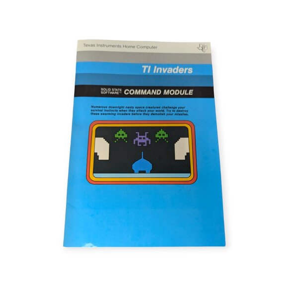 Vintage 1981 Texas Instruments TI 99/4A Computer TI Invaders Game - Picture 10 of 16